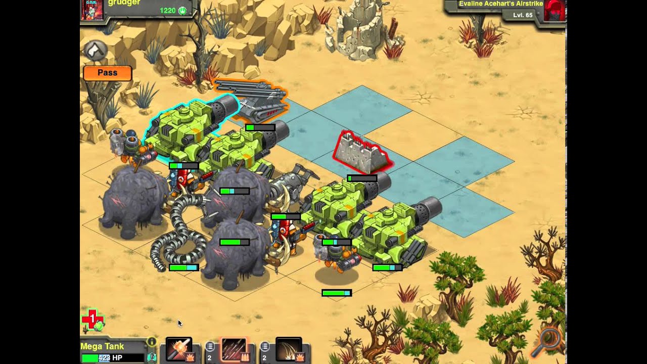 Boss Strike 6 Evaline Acehart Battle Nations All Waves