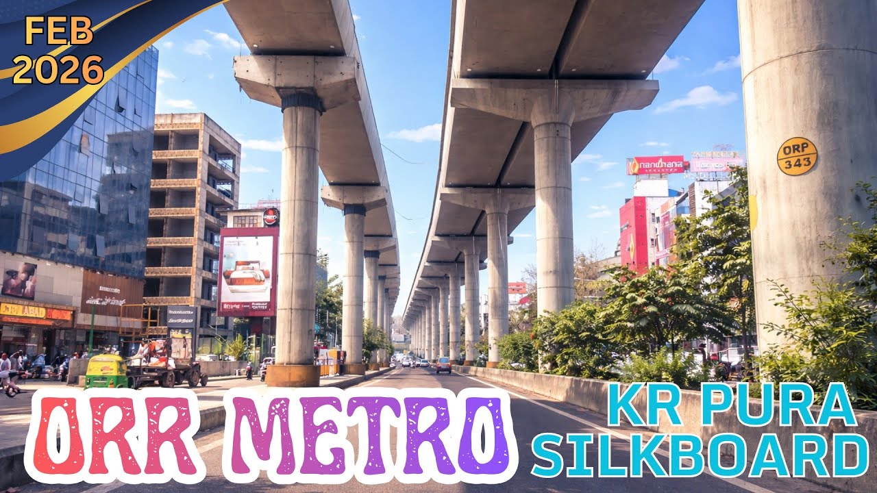 Blue line | ORR METRO | K R Puram to Silkboard FEB 2026 Updates #bmrcl #BengaluruMetro