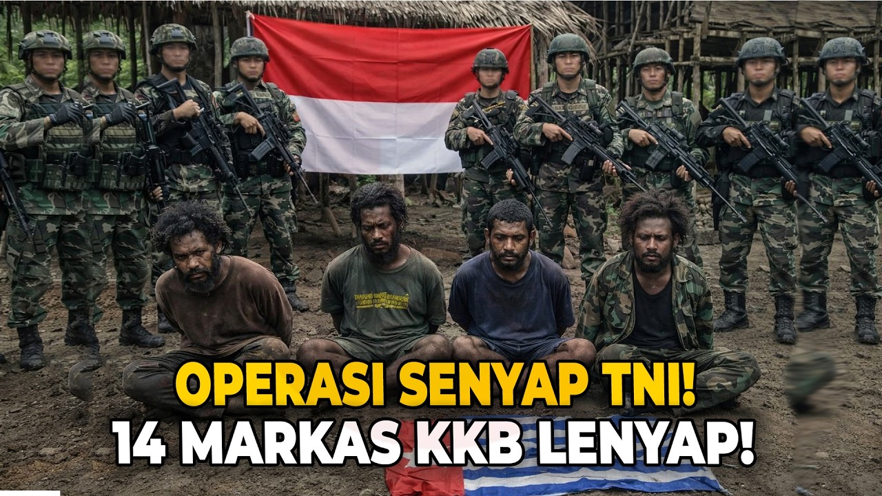 OPERASI SENYAP 2026 DI PAPUA! 14 Markas KKB Lenyap & Penemuan Alat Navigasi Canggih!