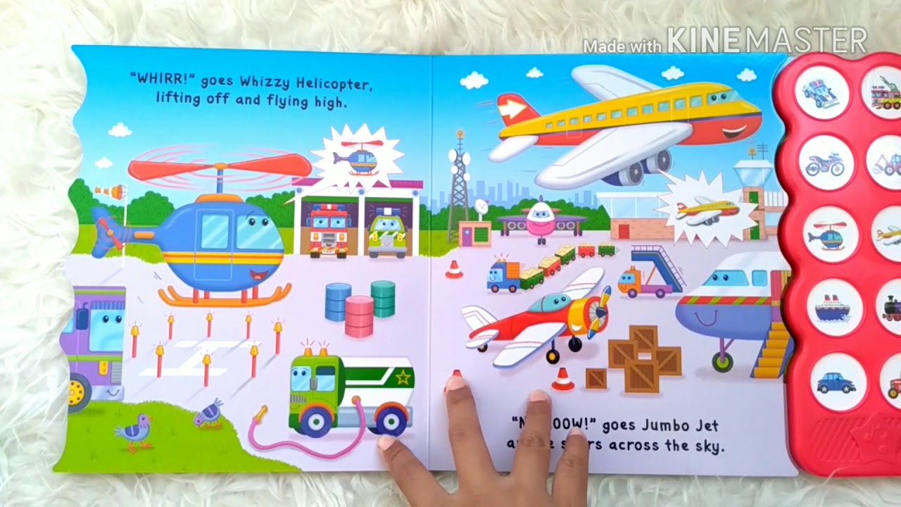 Things That Go Sound Board Book with 10 Great Sounds