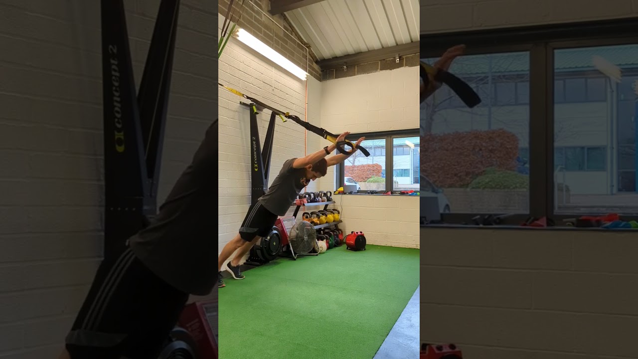 How to perform a TRX Standing Rollout