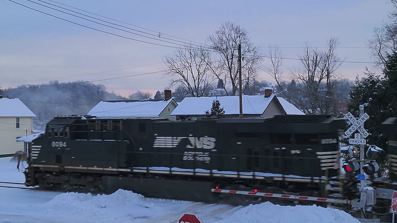Fresh Coal After A Snow Storm