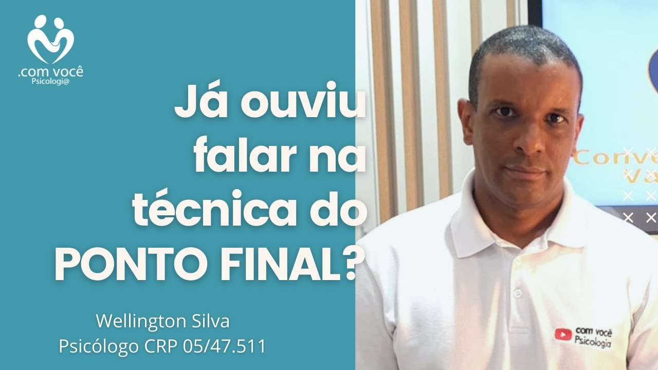 Coloque um PONTO FINAL nos seus pensamentos obsessivos