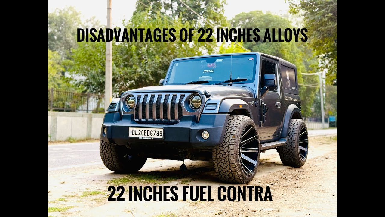22 Inches Fuel Contra For Thar | 22/12 J , Thar Alloys | Thar Alloys Prices