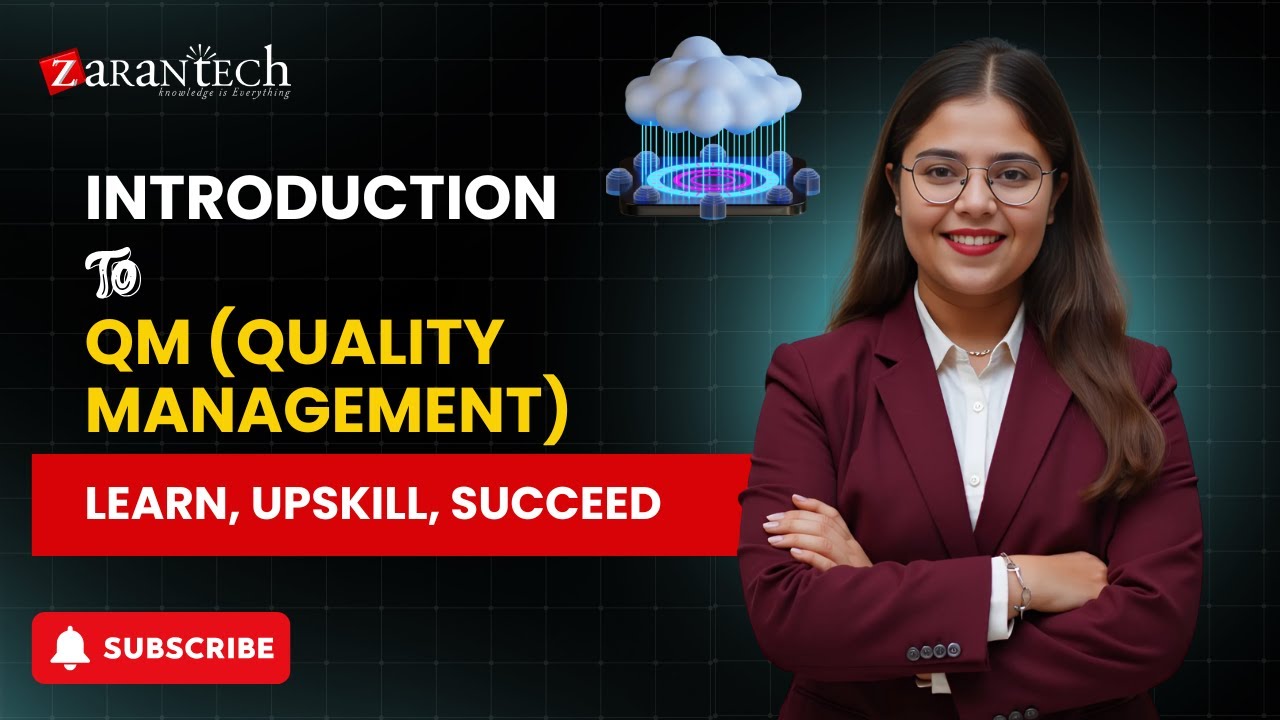 Introduction to QM (Quality Management) @zarantechdotcom