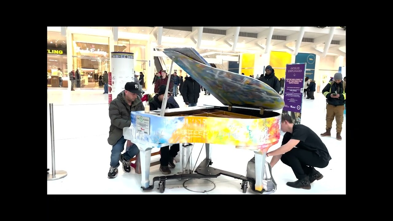 Boogie Woogie Piano Live in New York 🇺🇸 | World Trade Center Street Piano Performance