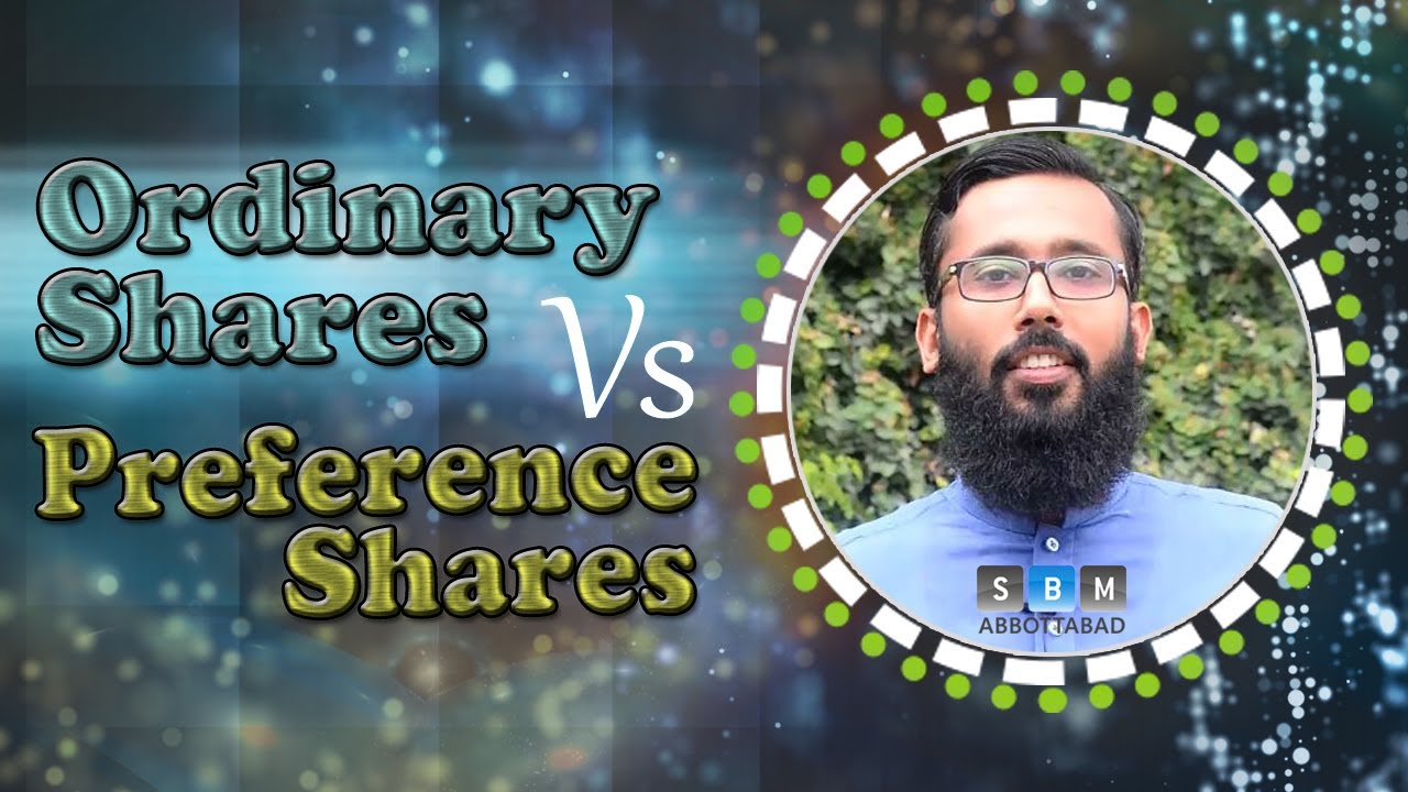 Ordinary Shares And Preference Shares Hindi/Urdu By Amir Shakoor