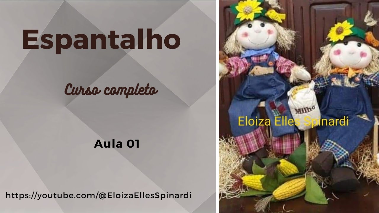 Espantalho-passo a passo-parte 01