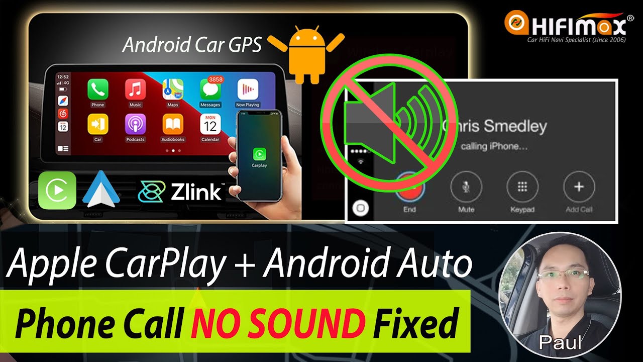 Исправлена ​​проблема отсутствия звука при звонках на Android Car GPS с Apple CarPlay, устранена ...