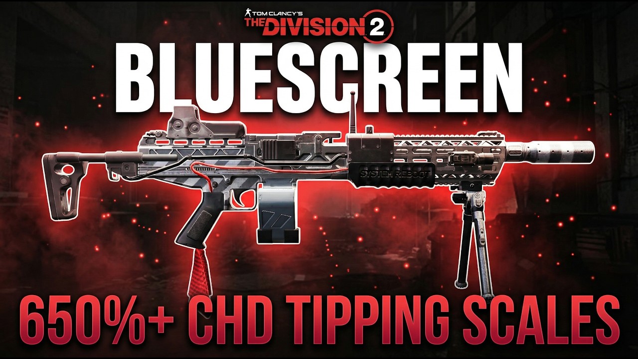 This LMG Build Hits 4 MILLION DAMAGE PER BULLET...  Tipping Scales 650%+ CHD! | Division 2