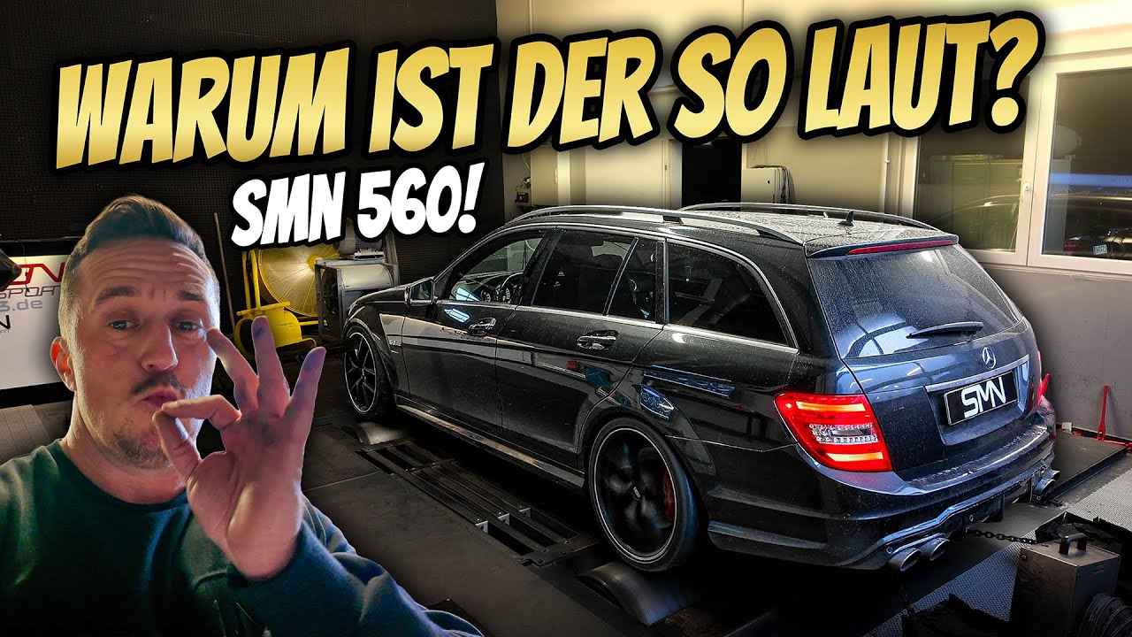 Der ist doch nicht SERIE!?! SOUND + POWER mit SMN560 im C63 S204 | Franz Simon Motorsport