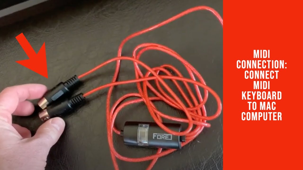 FORE MIDI to USB Connection- How to Connect Your MIDI Keyboard to Your Computer