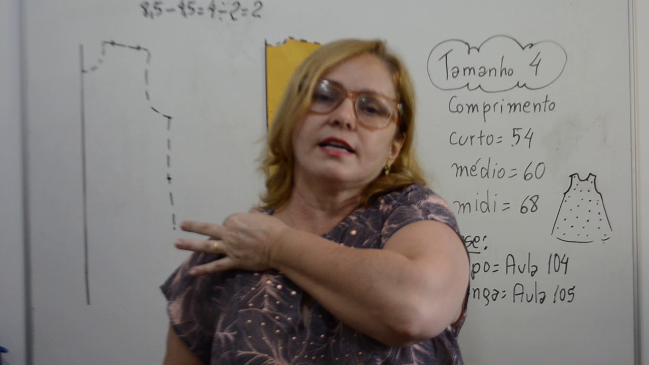 Diy - transformação de molde infantil: vestido evasê - Aula 106
