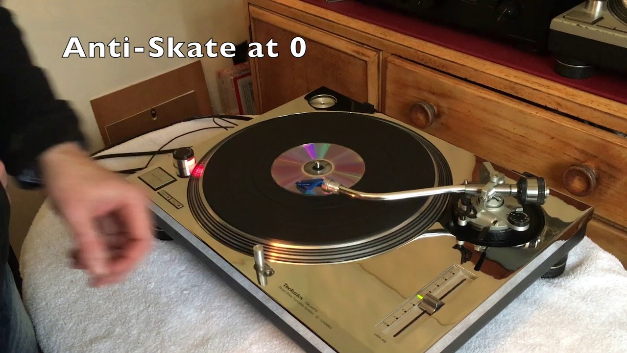 Technics 1200 mk2 (Chrome skin) turntable guide