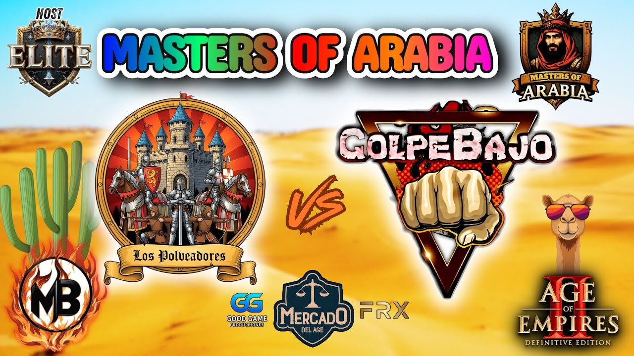 🏆Masters of Arabia🏆🔸🔶- Los Polveadores 6k vs Golpe Bajo🔸Tercera Fecha -🔶🔸