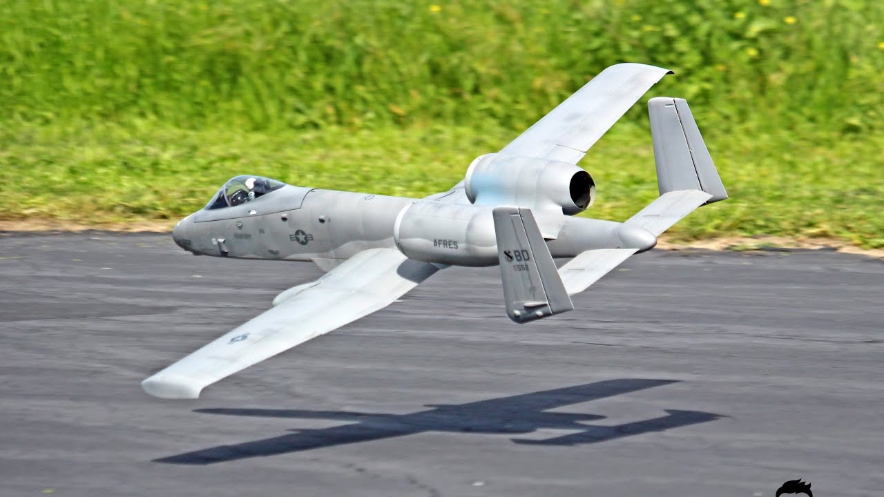 Corsair Nut's A-10 Warthog (70mm EDF) Flight at SD Wingmasters