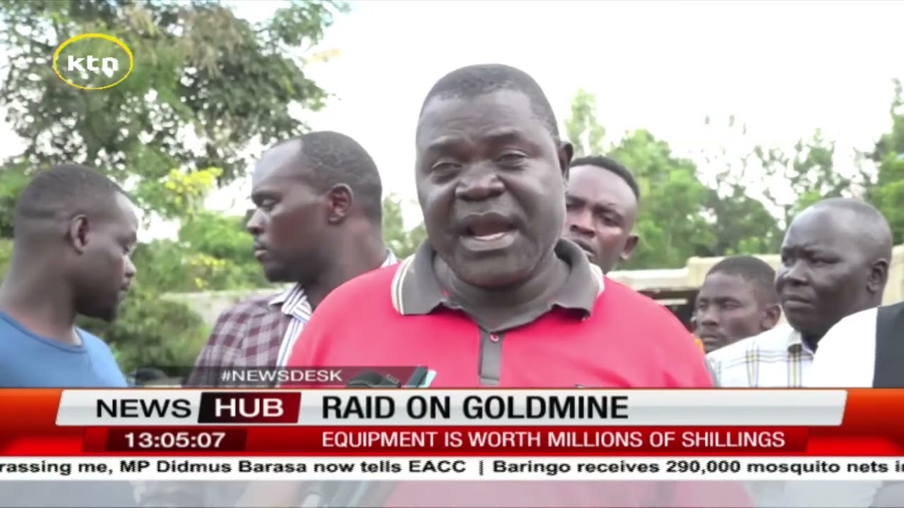 Thugs raid closed Siaya gold mine, steal property worth millions