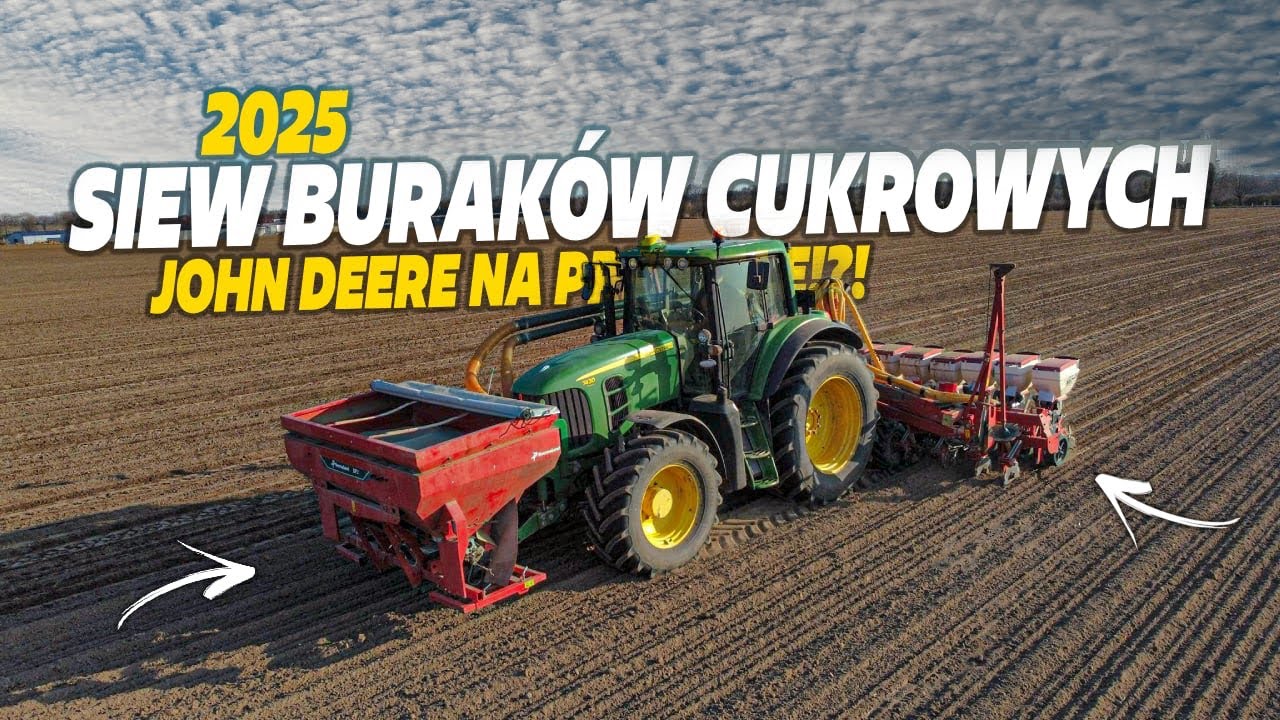 😍☆Siew Buraków Cukrowych 2025☆     ✔︎Jeleń na Przepale🦌/18ha Buraka✔︎/ATR