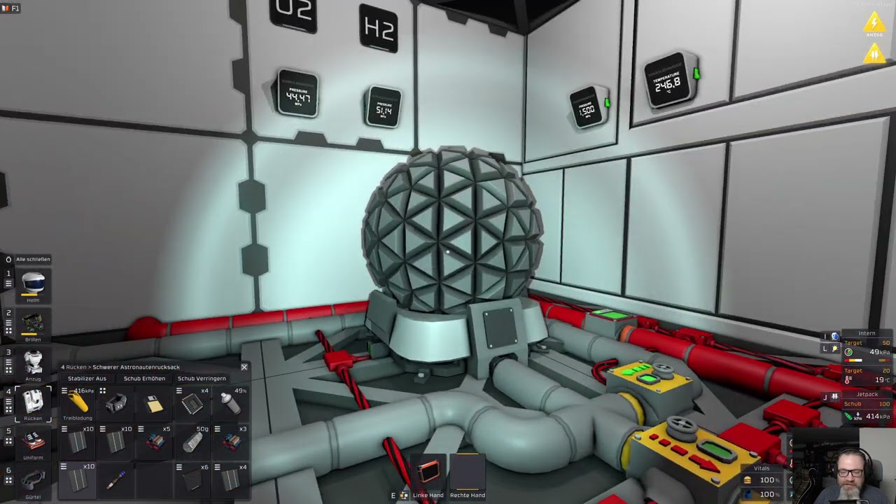 Stationeers Tutorials #27 ★ PERFEKTE ADVANCED FURNACE [Fellpower/Lets Play/Deutsch/1440p]