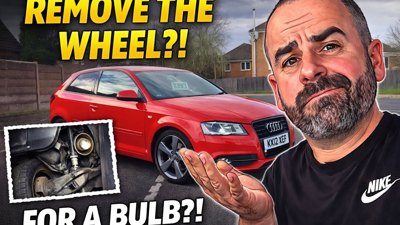 Changing the xenon headlight bulb on my new car | Audi A3 8P 2.0 TDI 170 
