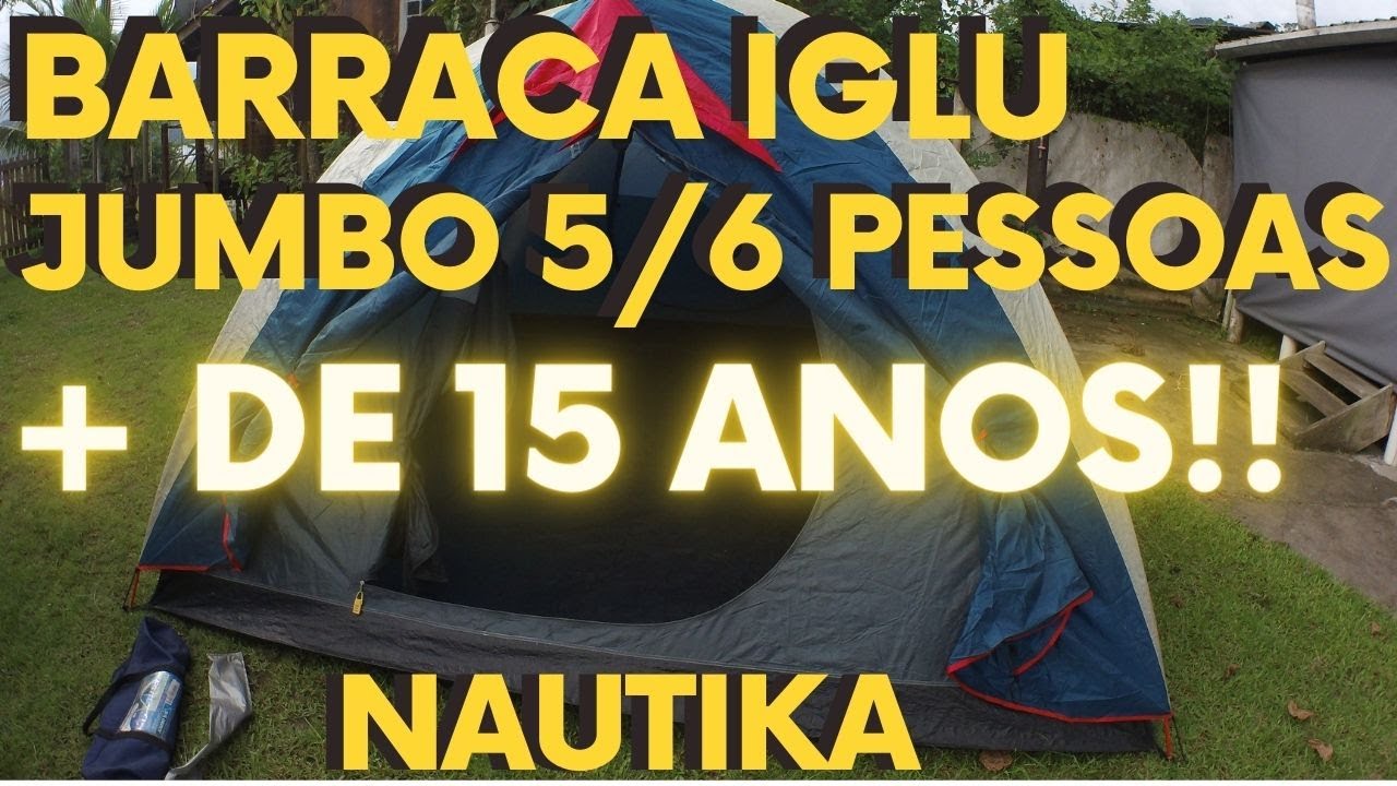 Barraca Iglu Jumbo 5/6 Pessoas Nautika V043