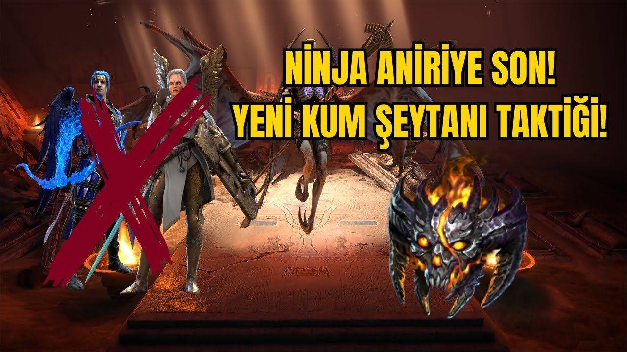 YENİ KUM ŞEYTANI TAKTİĞİ! | Raid Shadow Legends Türkçe