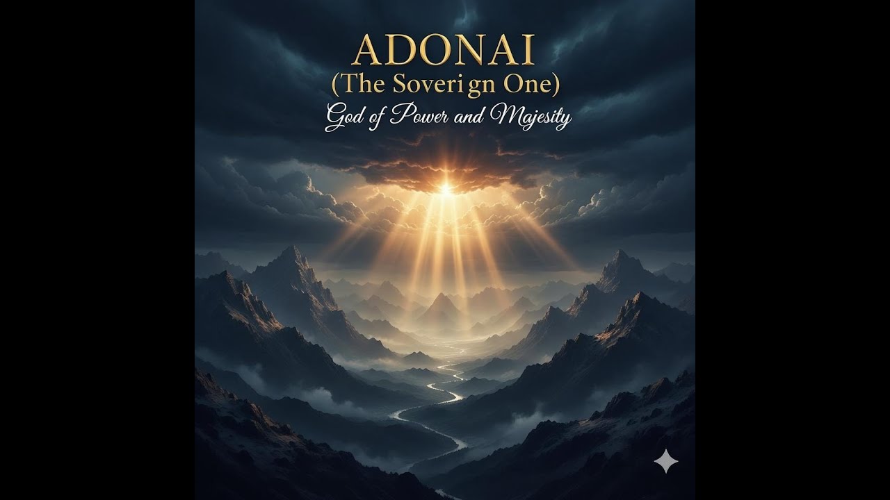 Adonai (The Sovereign One) - Deep Acoustic Worship (Official Lyric Video)