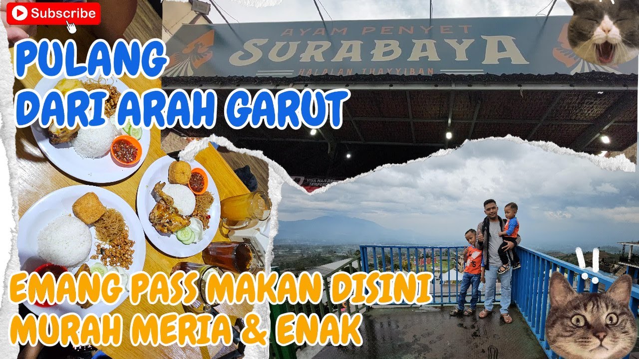 Pulang Liburan dari Garut, Makan Enak dan Murah di Sini! | Family Vlog