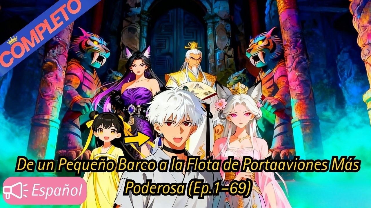 ☢️De un Pequeño Barco a la Flota de Portaaviones Más Poderosa (Ep.1–69) #anime #españa #manhwa