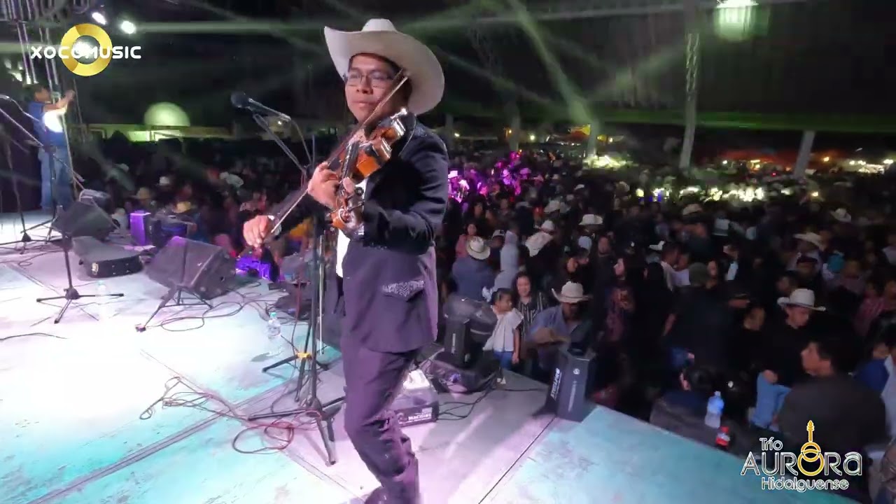 Trío Aurora Hidalguense en el fiesta patronal del tercer mayordomo. Xococapa 2024. Parte-1
