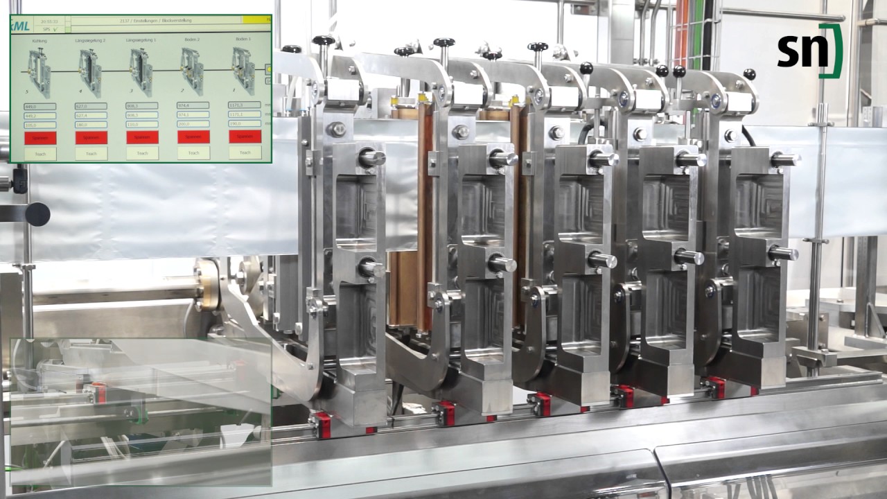 HFFS Beutelverpackungs-Maschine FMH 80 im Hygienic Design