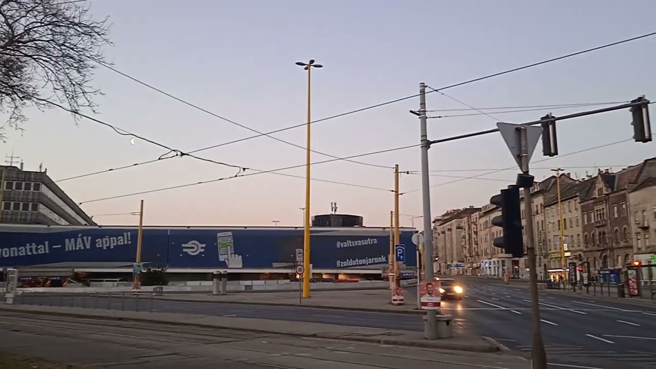 Budapest at D&eacute;li p&aacute;lyaudvar railway station Hungary