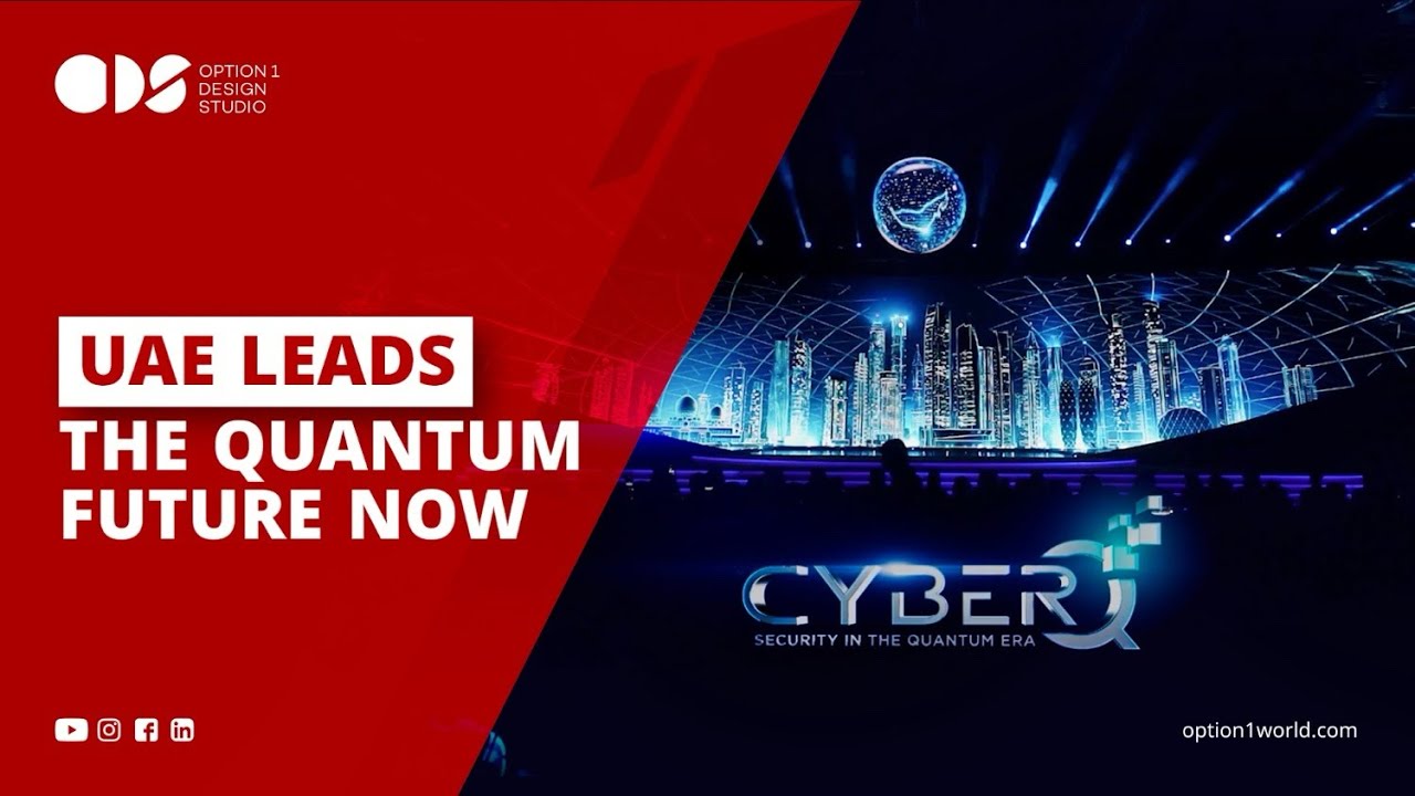 CyberQ 2025 &bull; Quantum Century | Opening Show by Option 1 Design Studio