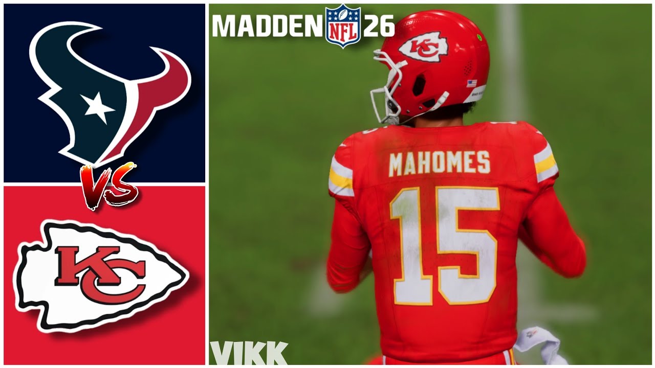 Texans vs Chiefs Week 14 Simulation (Madden 26 Rosters)