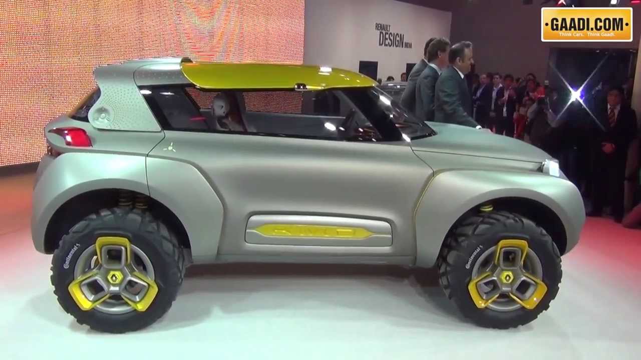 Renault KWID showcased at the 2014 Delhi Auto Expo