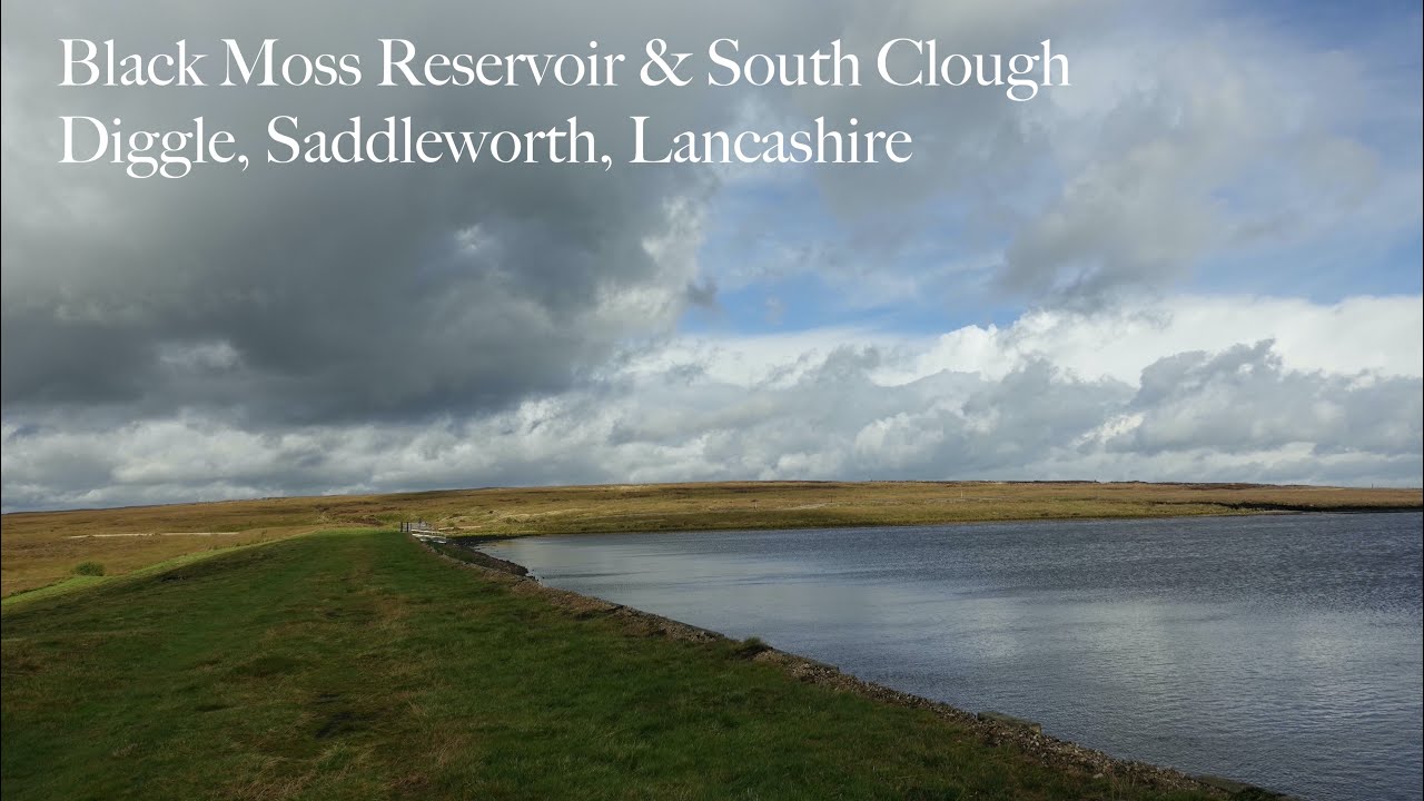 Black Moss Reservoir and South Clough, Pennine Way, Saddleworth