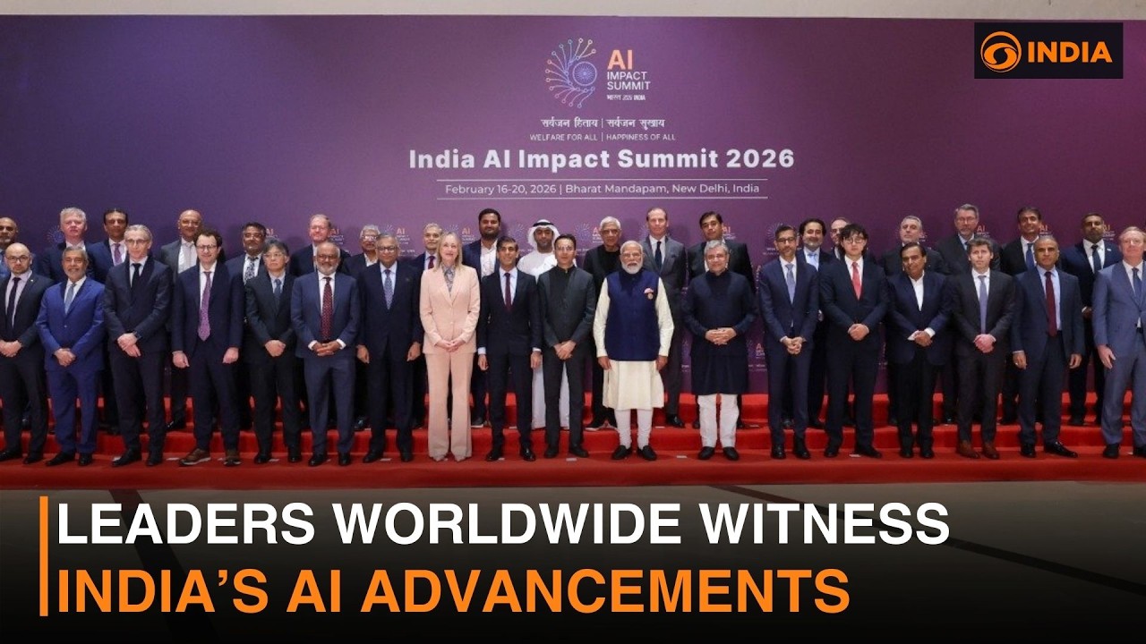 Leaders Worldwide Witness India’s AI Advancements