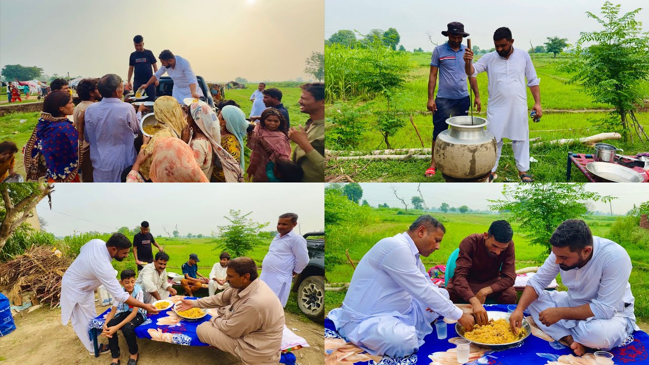 Muharram Routine in Village | Best Degi Pulao Recipe in Village Muharram ul haraam