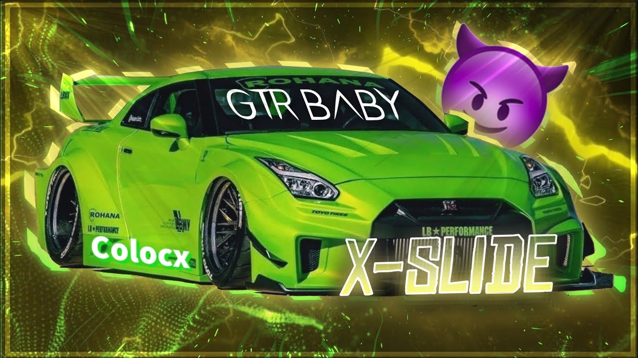 X-Slide - Nissan GTR😈"I'm Better" [ EDIT ] Capcut 📲