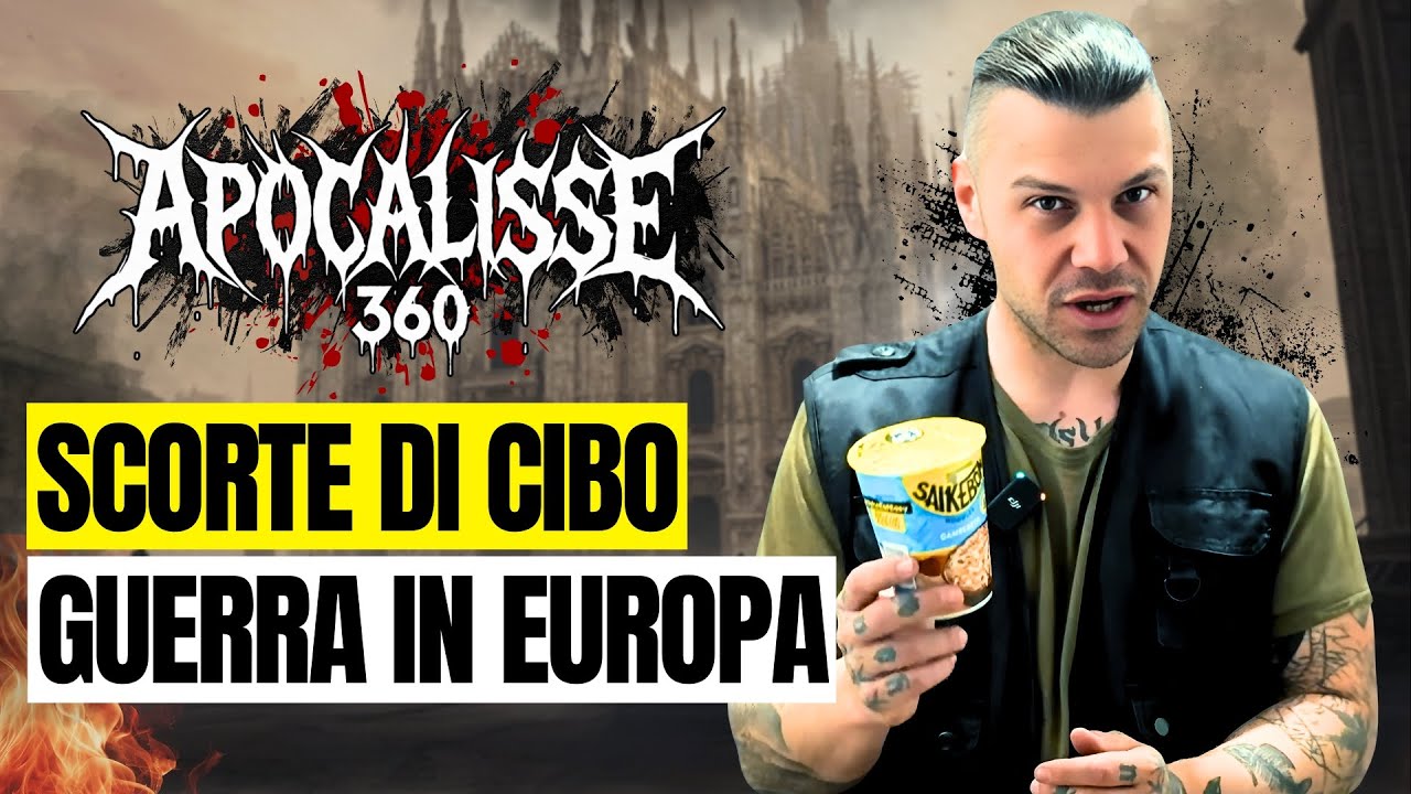 GUERRA IN EUROPA: PREPARARE RAZIONI ALIMENTARI | Apocalisse 360°