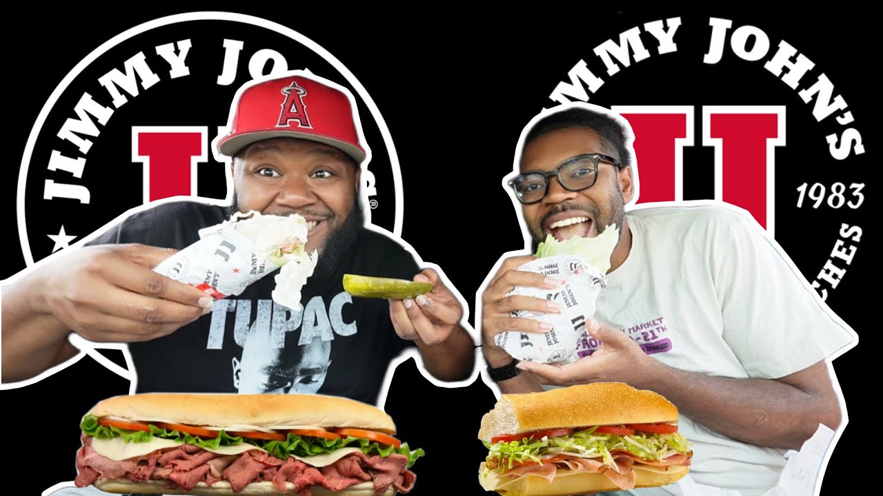 JIMMY JOHN'S ITALIAN SUB SANDWICH MUKBANG | FLAVASBYDAMEDASH