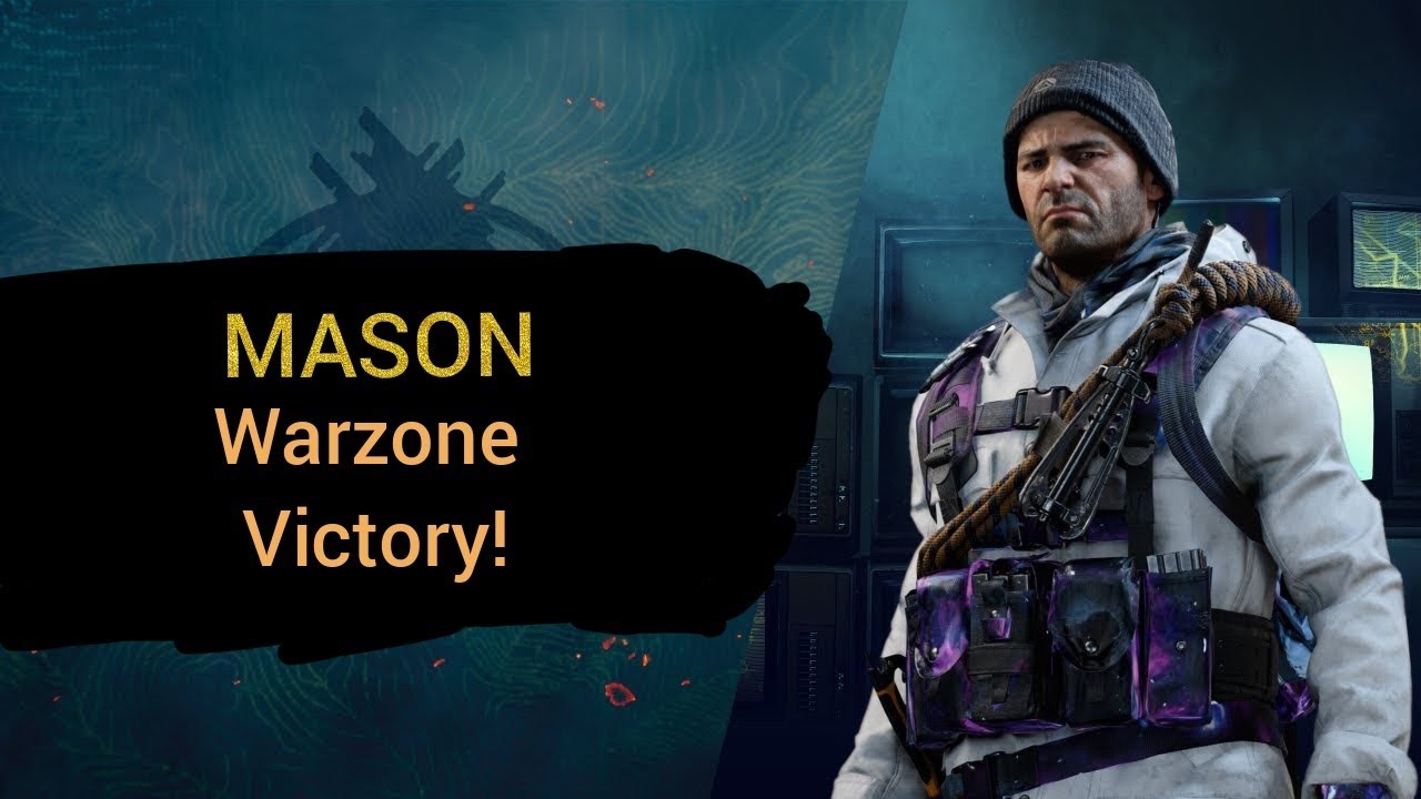 Masons Tier 100th SKIN Warzone Victory. Modern Warfare.