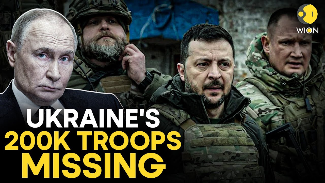 Russia-Ukraine War LIVE: Kyiv Acknowledges 200,000 Missing, Trump Faults Zelensky | WION