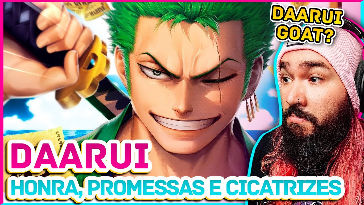 Honra, Promessas e Cicatrizes (Roronoa Zoro) | Daarui | React Música Geek
