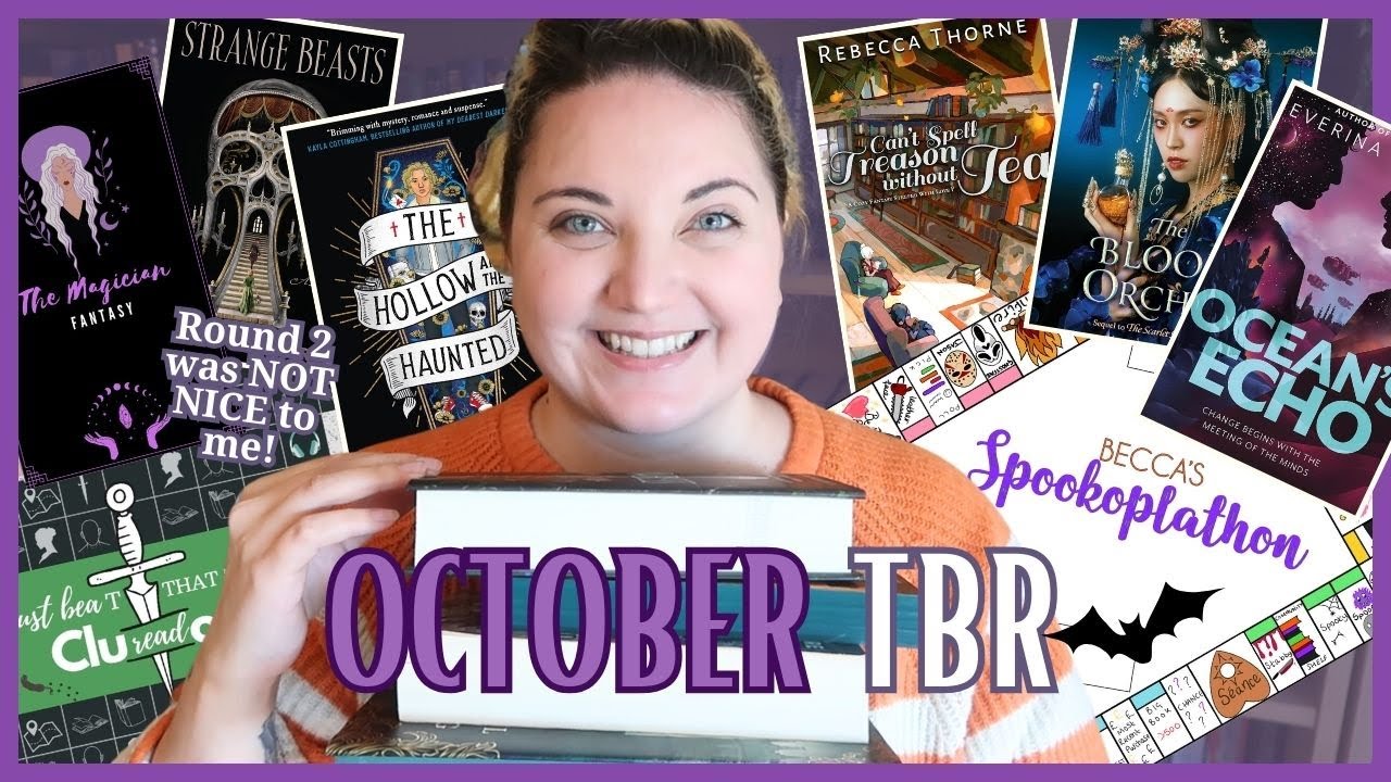 October TBR // 🎲🗡📚 just beaT that TBR & Spookoplathon TBR