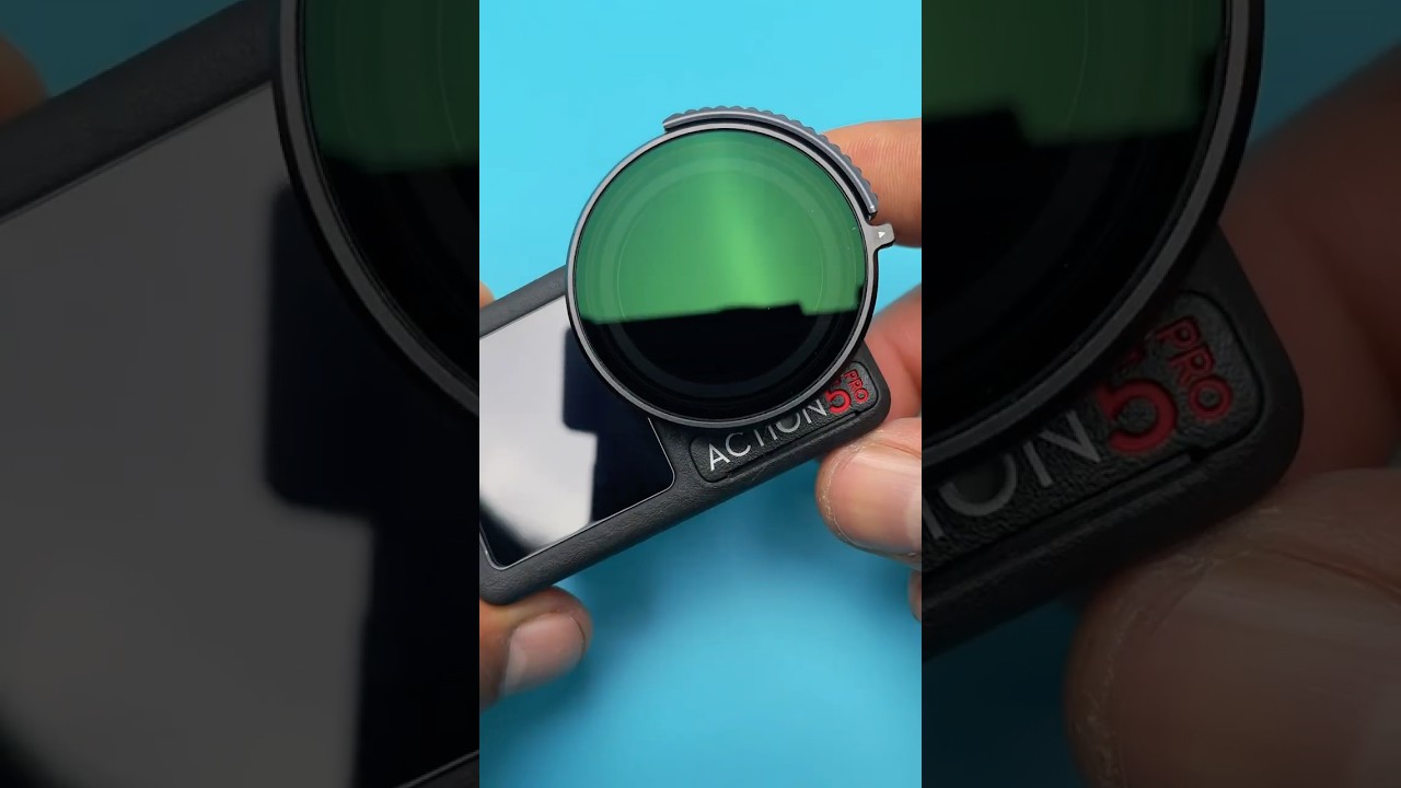 Unboxing the SmallRig CPL&VND 3-5 Filter paired with the DJI OSMO Action 5 PRO. #smallrig #dji