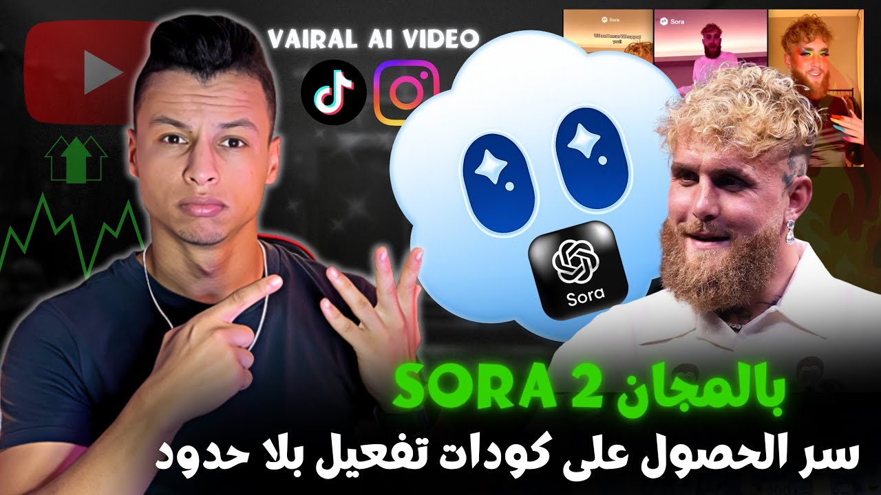 صدق أو لا تصدق: سر الحصول على كودات SORA 2  تفعيل بلا حدود