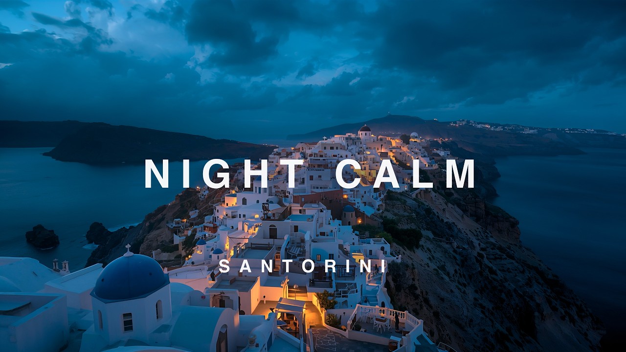 Santorini at Night — Deep Focus Ambient (2 Hours)