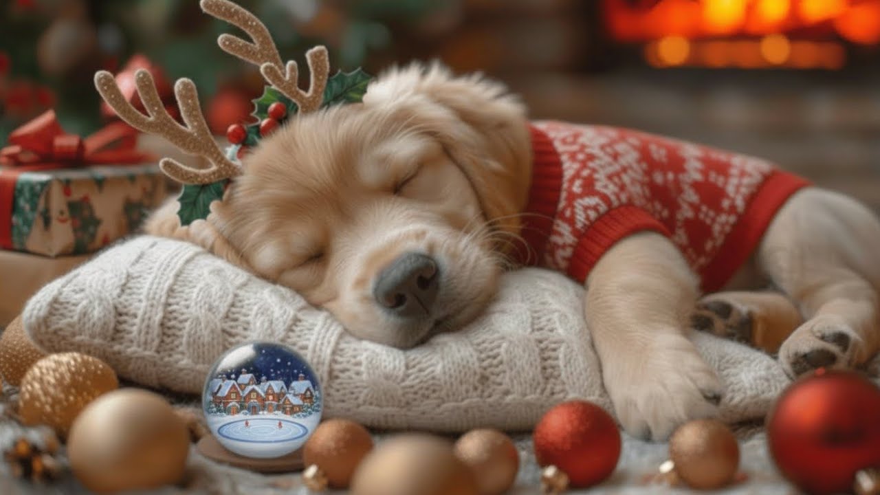 24 Hours of Relaxing Music🐶Deep Sleep Puppy Calm Music🐶🎵Dog Separation Anxiety Music 