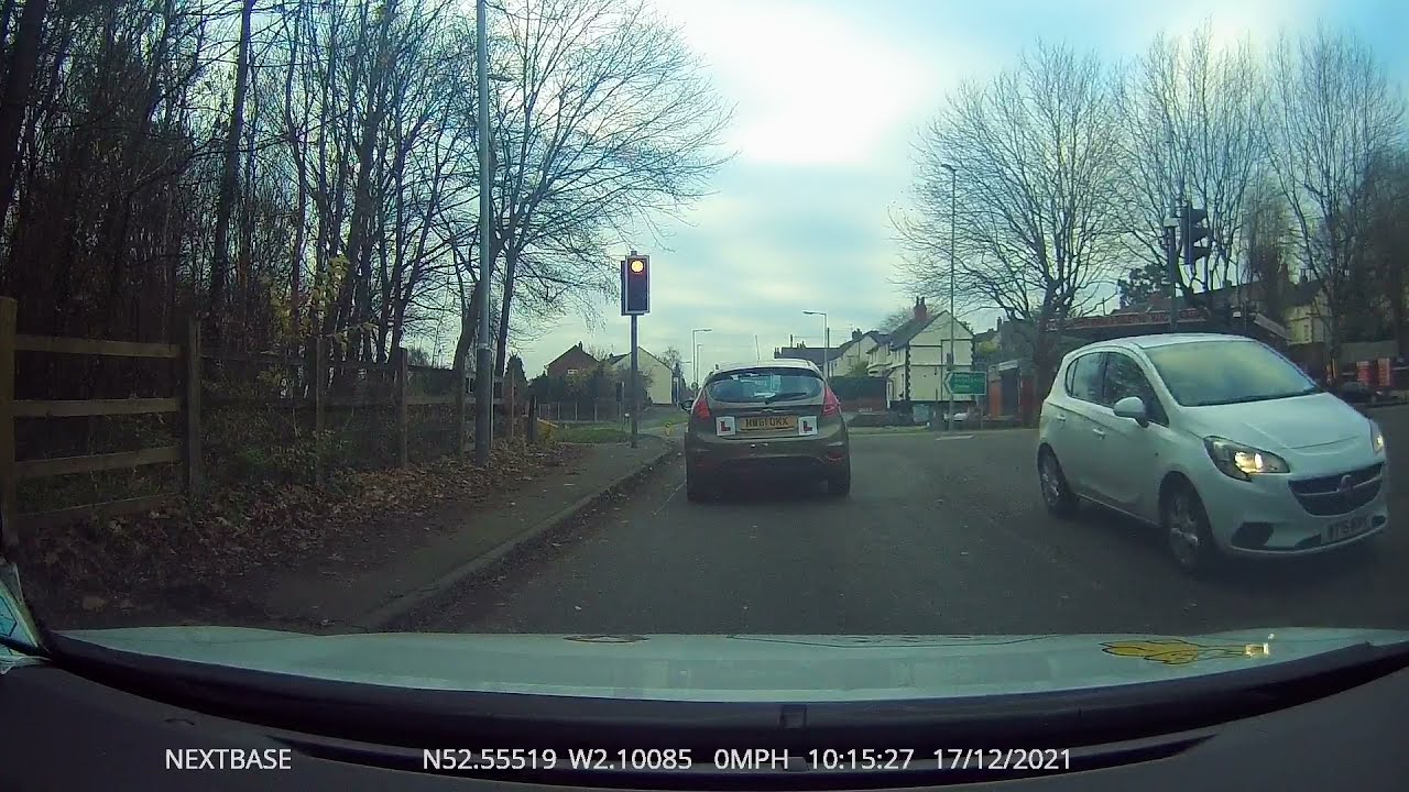 Wolverhampton driving test via Coseley and Bradeley